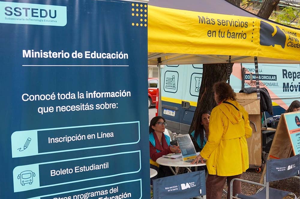 En febrero, la Ciudad acerca trámites y servicios a los barrios con operativos en plazas y parques