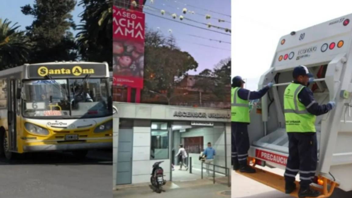 Cronograma de servicios públicos para el jueves 2 y viernes 3 de abril.